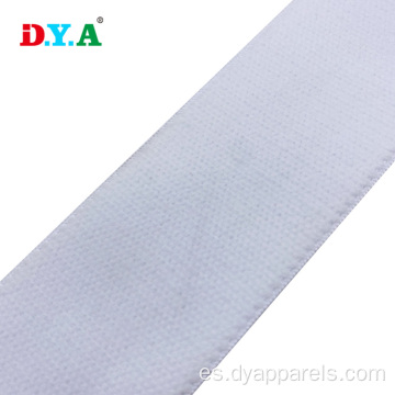 cinturón de cintura elástica conspirable tejido 52 mm de 52 mm blanco